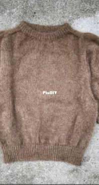 Puff Tee by Pernille Larsen - Knitting for Olive - English