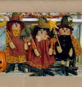 Attic Raggedys 55- Hattie, Hilda and Hester