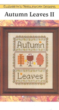 Elizabeths Needlework Designs - Autumn Leaves II