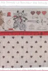 Les Brodeuses Parisiennes - LBP - 9046 - Cécile Veyssiere - Trousse Chats in PAT