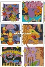Wonderful Moments - Calendar Signs of the Zodiac 2003 Year
