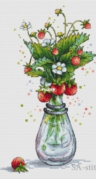 SA-Stitch - Strawberry by Svetlana Sichkar