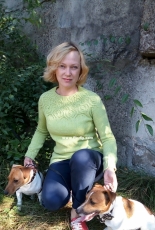 Fanciful Flower Sweater by Pelykh Natalie
