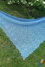 Mystery Thistle Shawl by Po Lena/ Knitting from Hel-Free