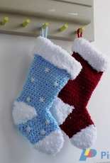 Karen Gross - Snowflake Stocking - Free