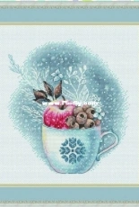 Cup with Apple by Sichkar Svetlana
