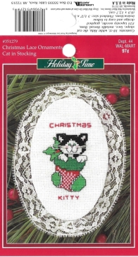 Leisure Arts - 351279 - Cat in Stocking