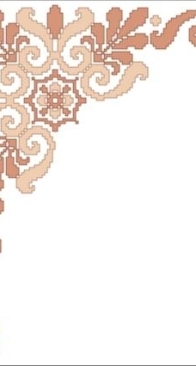 Corner piece for tablecloth/Angolo x tovaglia by Ricamare