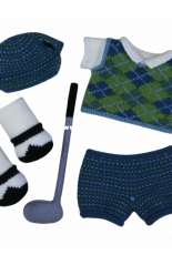 Knitables- Golf Outfit   - Sarah Gasson