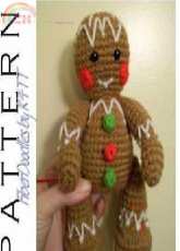 Fiber Doodles - K4TT - The Gingerbread Boy - Free