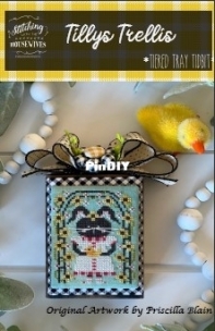 Stitching With the Housewives - Tiered Tray Tidbits - Tillys Trellis