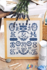 Abecedaire Jolies Lettres from Creation Point de Croix 55