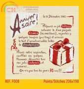 Lili Points F008 - Recette Bon Anniversaire