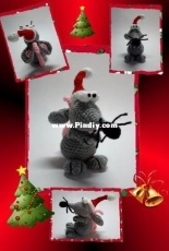 Sanis-Fitzereien - Sandra Schlehahn - Christmas mice - German - Free