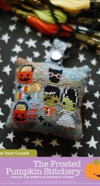 The Frosted Pumpkin Stitchery - Trick or Treat Couple PCS + XSD