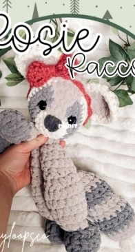 Daisy Loops Co - Kenidee - Rosie the Raccoon