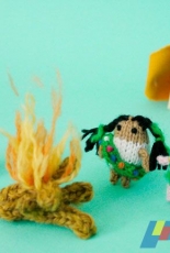 Tiny Girls Scout by Anna Hrachovec /Mochimochi Land-Free