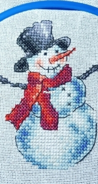 Snowman by Nadezhda Grigorieva / Grigoryeva Надежда Григорьева