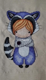Racoon - Magic Dolls - MiKa Stitch Design