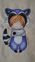 Racoon - Magic Dolls - MiKa Stitch Design