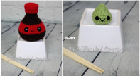 Left Handed Crocheter - Jennifer Adams - Soy Sauce and Wasabi