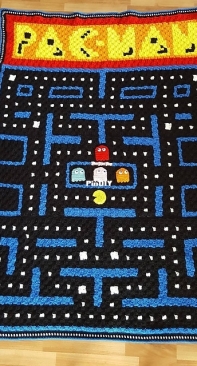 Chaos And Chop Suey - Angela Nacnac Francis - PacMan CAL Blanket