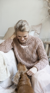 Nuppu Lace Sweater - Lea Petäjä - English - Free