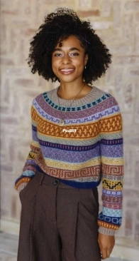 Nomad Stitches - Sandra Gutierrez - Mosaic Jumper