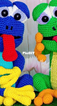 Kuma Tutorial Designs - Küma Tutorials - Kuema Loom - Marius Eger - Freddie the Frog