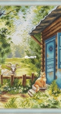 Good in the village in summer by Julia Sharanova XSD
