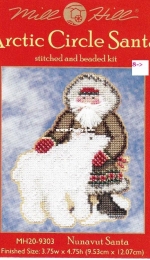 Mill Hill MH20-9303 Arctic Circle Santas - Nunavut Santa