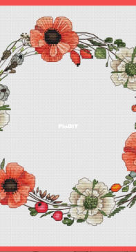 Poppy Wreath by Polina Tarusova