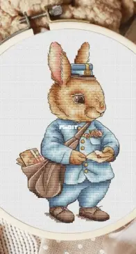 MIYAstitch - Rabbit Postman by Minasyan Yana