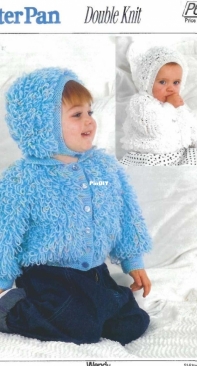 Peter Pan  P630   Jackets, bonnet and mitts