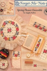 Just CrossStitch Forget-Me-Nots 960 - Spring Flower Ensemble