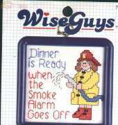 Dimensions  7760 WiseGuys Stitchables - Dinner Is Ready...