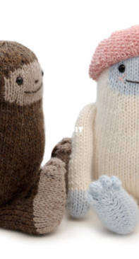 Fuzzy Mittens - Barbara Prime - Yeti and Sasquatch