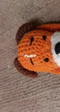 Crochet key chain