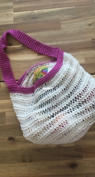 Double Drop Market Bag by Mami Hanley-Free