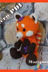 Marygurumi - Marylin Leveugle - Liao the Panda Roux