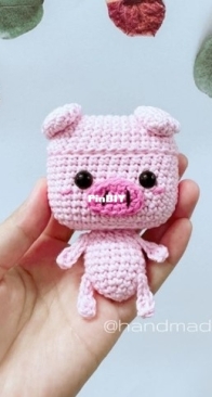 Handmadify - Handmade Tranggtrangg - Trang Minh - Pig AirPods Case Cover