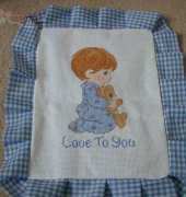 Precious Moments Pillows Boy and GIrl