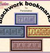 Tams Creations- Blackwork Bookmarks