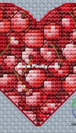 XStitch Tower - Cherry Heart by Gosik / Eva Lermontov