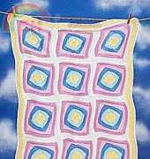 Lion Brand Yarns-1311AD-Go Graphic (Geometric Baby Afghan)-Free
