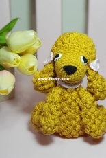 Crochet poodle