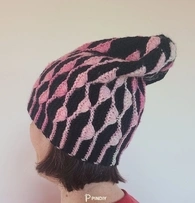 Knitted winter hat