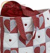 Annies Crafts-Heart Tote Bag Pattern