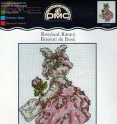 DMC K4456 Rosebud Bunny by Sarah Bengry