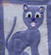 Rainbow Valley - Helen Free - 3D blanket Purrrfect - Cat